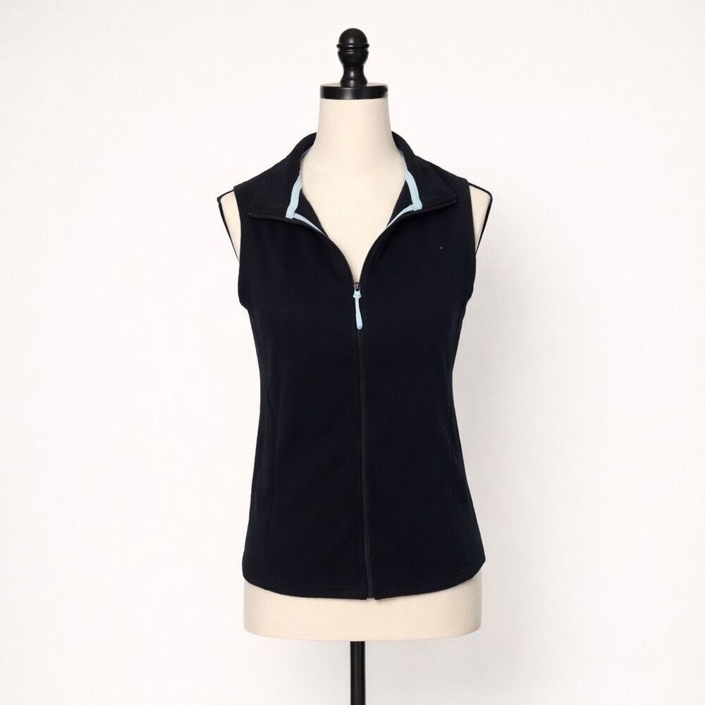 GAP Body Black Athletic Zip Vest Women’s Size S | Workout Running Gym Vest